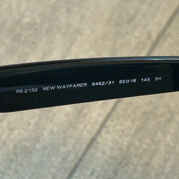 Ray-Ban 2132 New Wayferer 6462/31 55d 18 145 3n - Picture 5 of 9